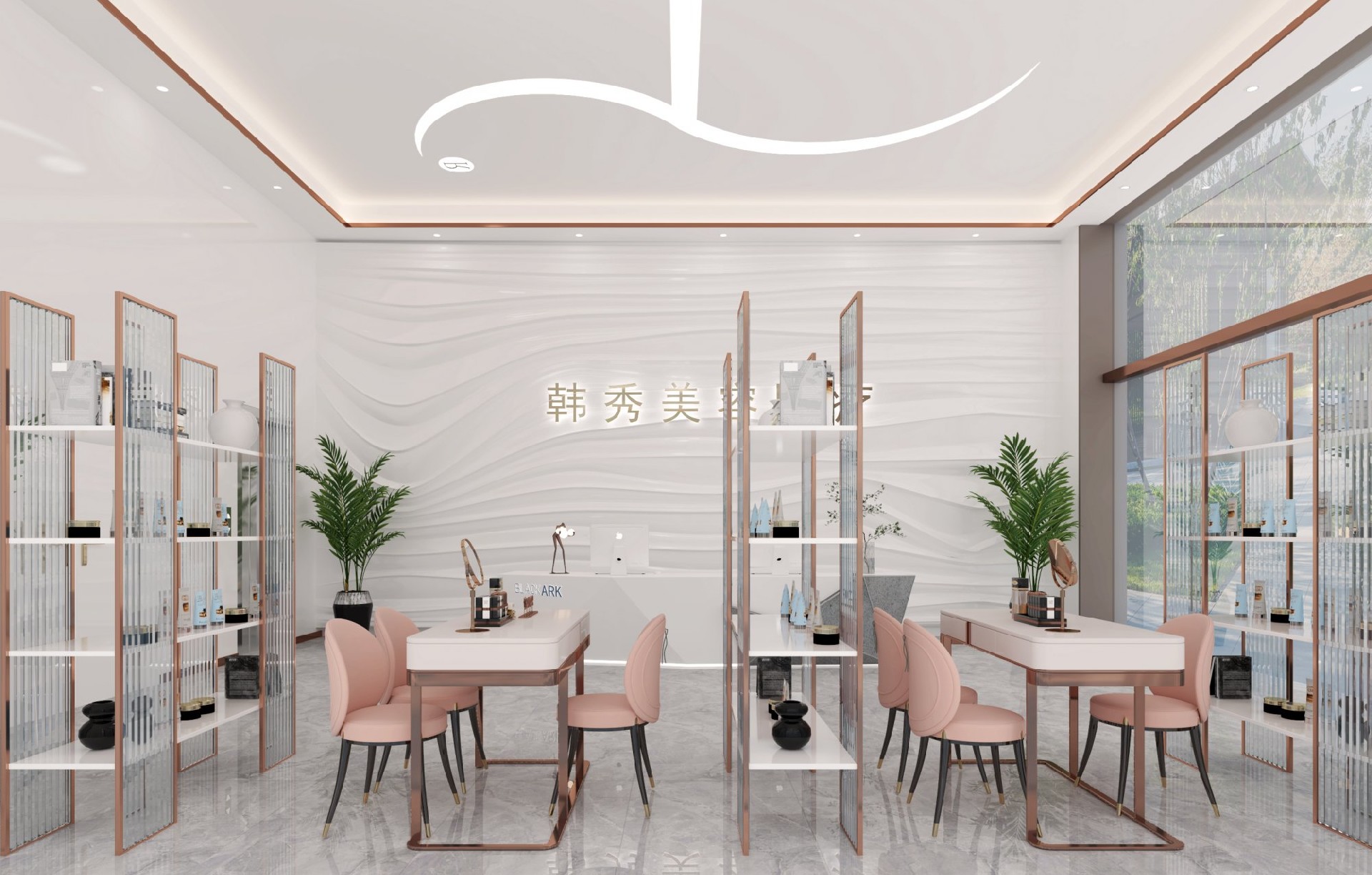 安徽醫(yī)療美容整形機(jī)構(gòu)裝修設(shè)計(jì)案例效果圖