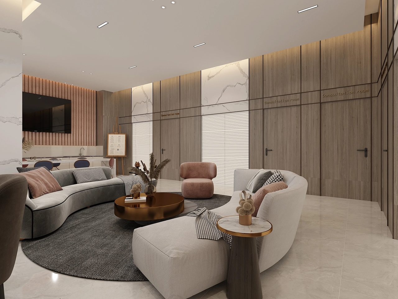 蘇州醫(yī)療整形機(jī)構(gòu)裝修設(shè)計案例效果圖