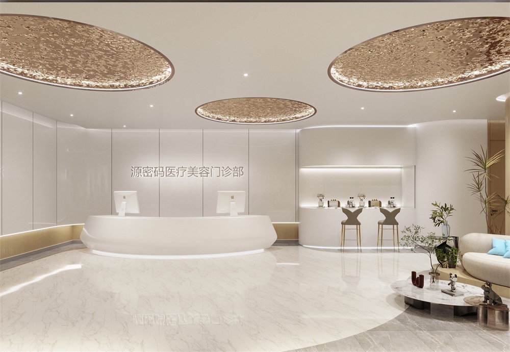 杭州醫(yī)療美容門診部裝修設(shè)計案例效果圖
