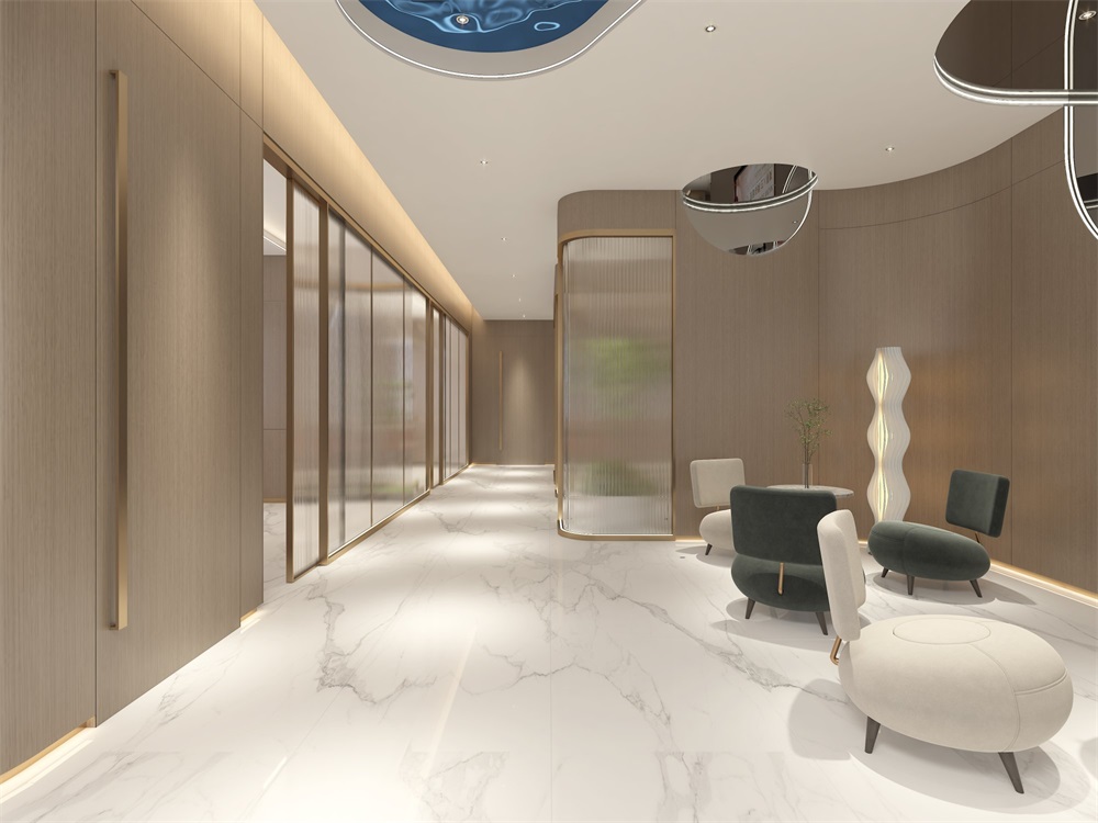 睛彩醫(yī)療美容院裝修設(shè)計(jì)案例效果圖