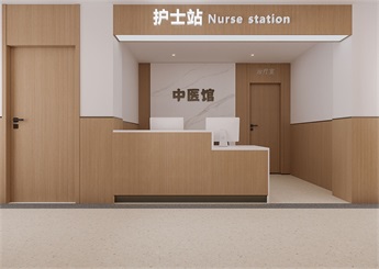 社區(qū)衛(wèi)生院中醫(yī)館設(shè)計(jì)效果圖