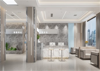 醫(yī)院體檢中心裝修設(shè)計案例效果圖