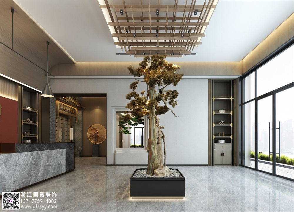 中醫(yī)館設(shè)計(jì)裝修公司推薦浙江國富裝飾
