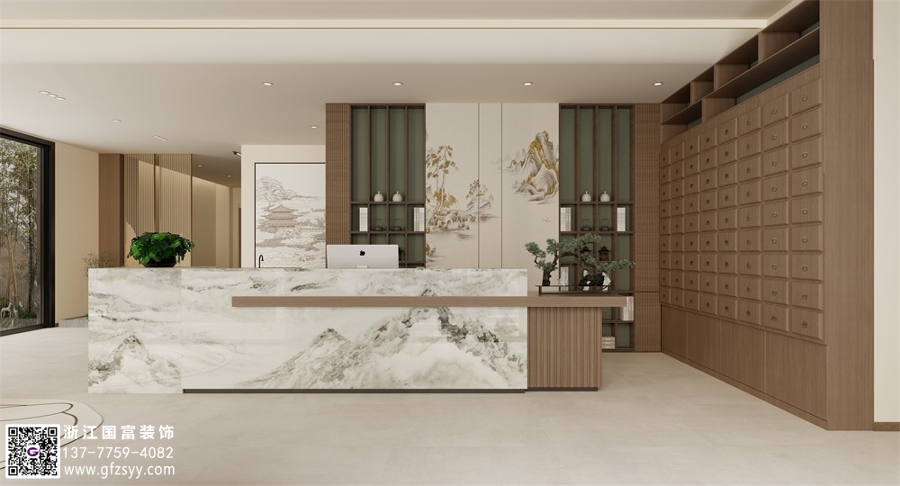 溫州中醫(yī)門診裝修公司_浙江國(guó)富裝飾