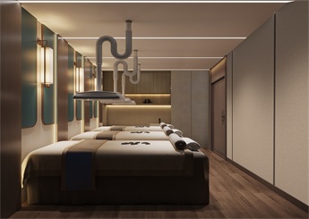 鄭州祠南中醫(yī)館設(shè)計裝修案例